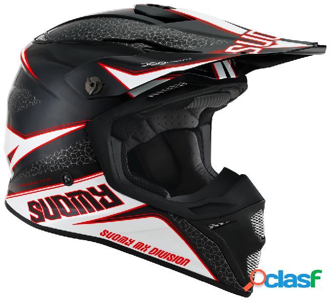 Casco cross Suomy MX SPEED PRO TRANSITION Bianco