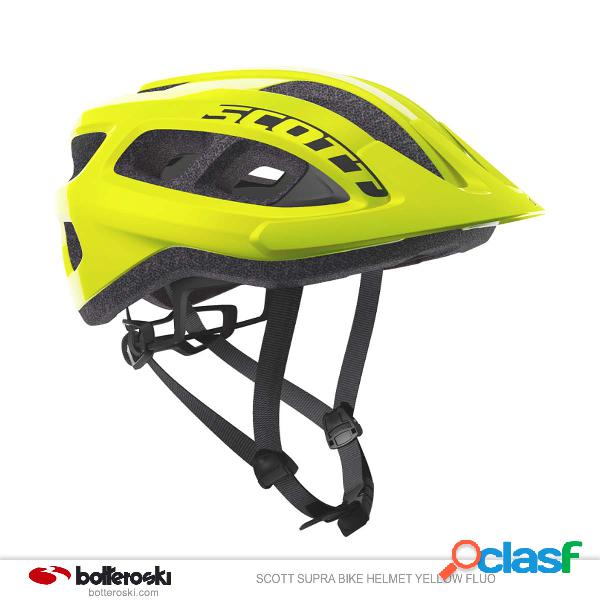Casco da bici Scott Supra (Colore: yellow fluorescent,