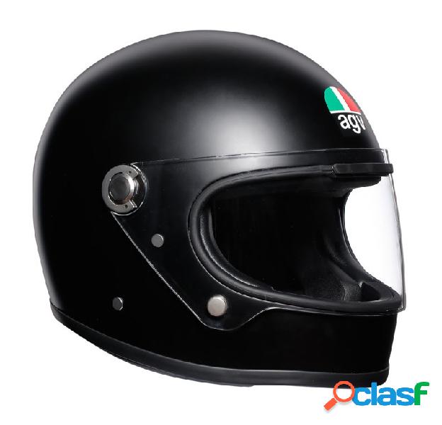 Casco integrale AGV Legends X3000 E2205 SOLID in fibra Nero