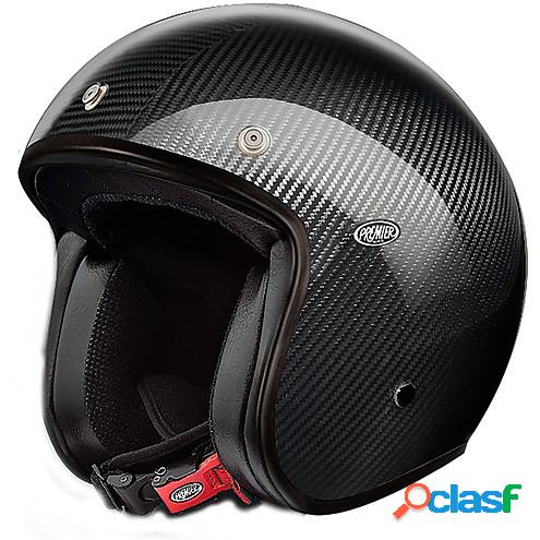 Casco jet Premier LE PETIT CLASSIC EVO CARBON in carbonio