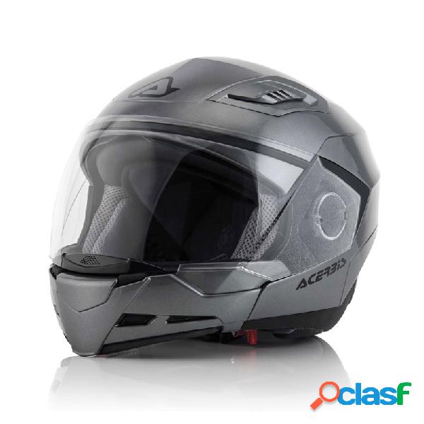 Casco modulare Acerbis Stratos 2.0 Grigio metallizzato