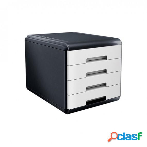 Cassettiera Mydesk - 29,5x38,5x28,2 cm - 4 cassetti da 4,5
