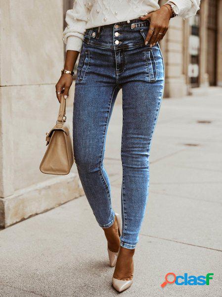 Casuale Regolare In forma Denim Jeans