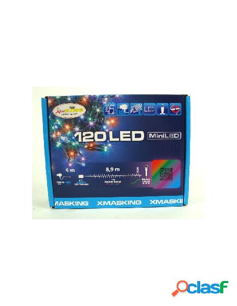 Catena tlg 120 miniled multicolor 3mm controller 8g timer
