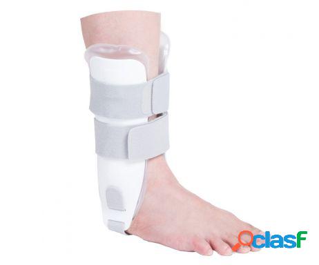 Cavigliera bivalva con inserti in silicone