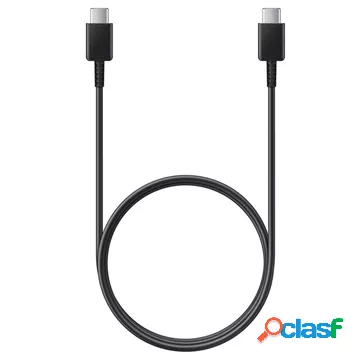 Cavo Samsung USB-C / USB-C EP-DA705BBEGWW - 1 m - Nero