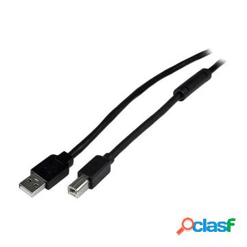 Cavo active usb 2.0 a a b da 20 m - m/m