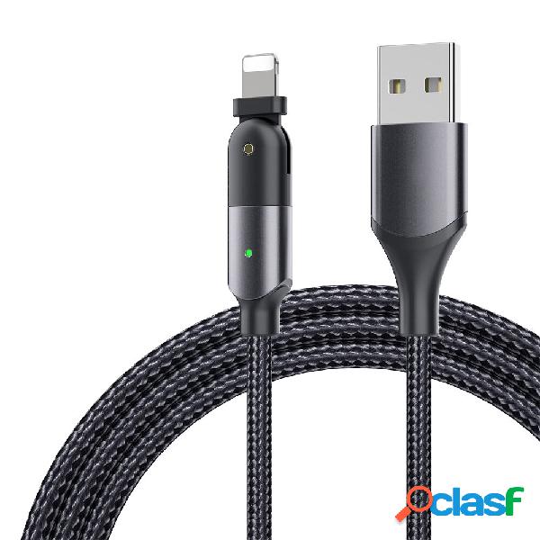 Cavo da 2,4 A USB-A a IP Trasmissione dati a ricarica rapida