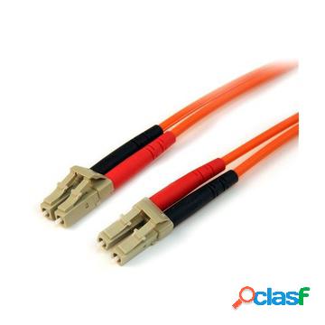 Cavo patch duplex in fibra multimodale 50/125 3 m lc - lc