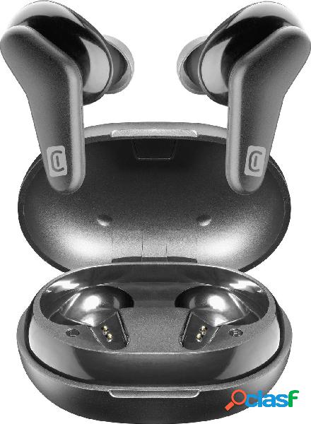 Cellularline Cuffie In Ear Bluetooth Nero controllo touch,