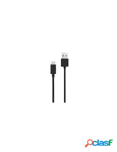 Celly usbmicrob cavo usb 1 m usb 2.0 usb a micro-usb b nero