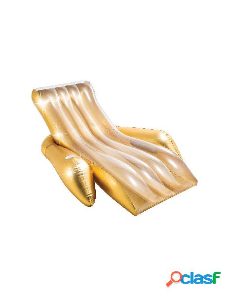 Chaise lounge gold cm 175x119x6,