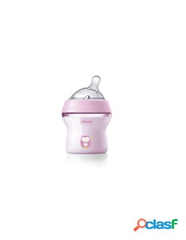 Chicco - Biberon Natural Feeling Rosa 150ml