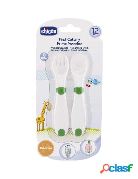 Chicco - chicco prime posatine 12+ mesi di colore verde