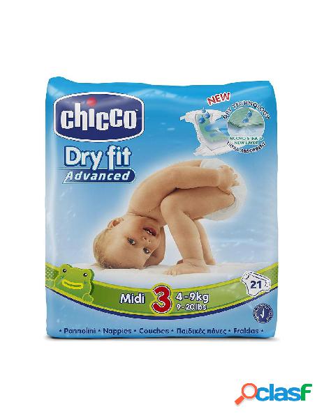 Chicco - pannolini chicco dry fit advanced 3 midi 4-9 kg