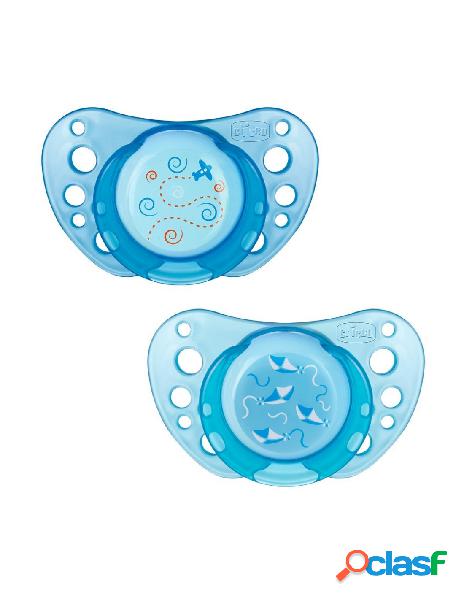 Chicco succhietto air boy silicone 6-12m 2pz