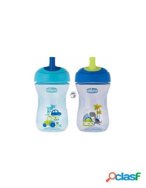 Chicco tazza advanced azzurra 12m+