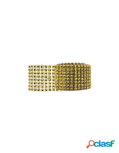 Ciao srl - rotolo nastro scintillante a maglia di strass 8