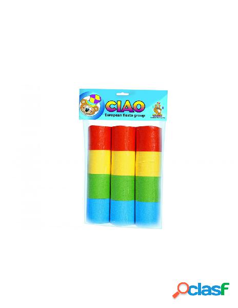 Ciao srl - stelle filanti pack 3 rotoli