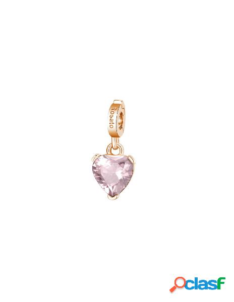 Ciondolo ROSATO STORIE in argento RZ190 CUORE