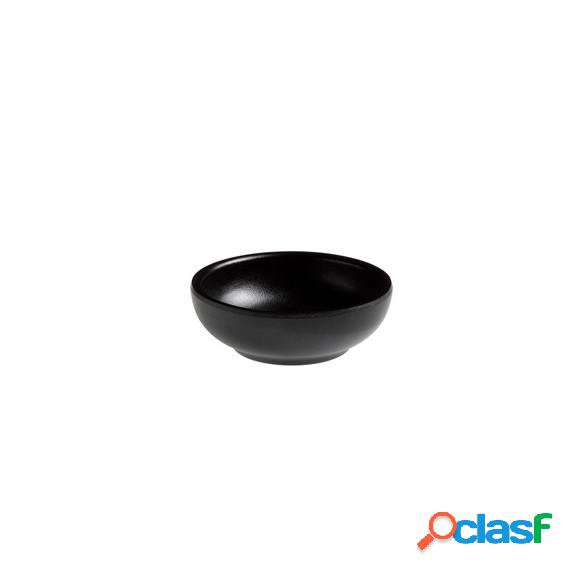 Ciotolina tonda fingerfood - D 7 x 3,5 cm - melamina - nero