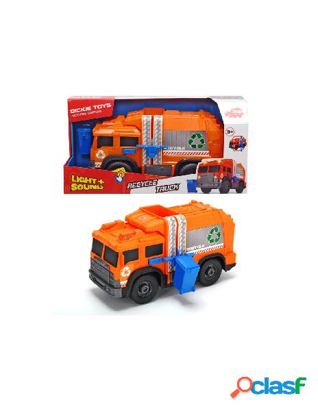 City heroes camion ecologia cm. 30, luci e suoni
