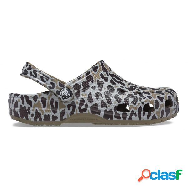 Classic animal print clog w
