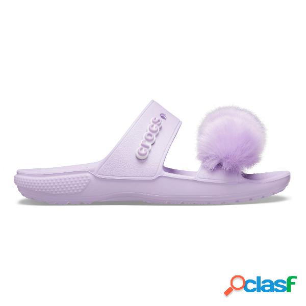 Classic crocs fur sure sandal w