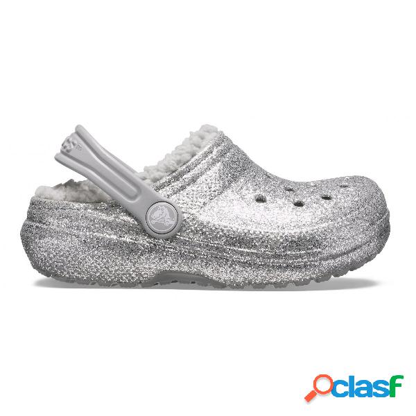 Classic glitter lined clog k