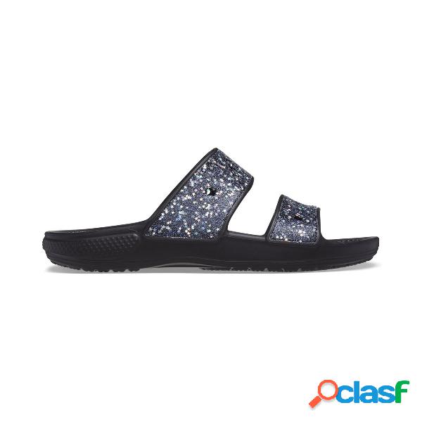 Classic starry glitter sandal w