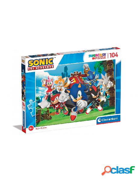 Clementoni - puzzle 104 pz sonic