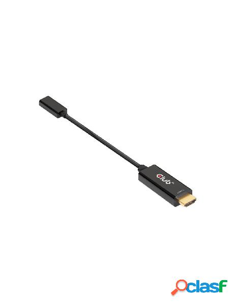 Club3d - club3d adattatore attivo da hdmi a usb type-c