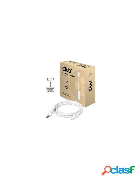 Club3d - club3d cavo usb c a hdmi 2.0 uhd 1,8m