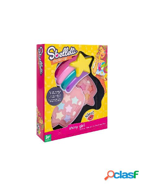 Cofanetto trucchi arcobaleno 2 livelli in scatola