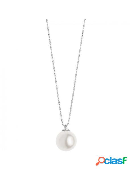 Collana COMETE GIOIELLI Storia di Luce in oro 18Kt con perla
