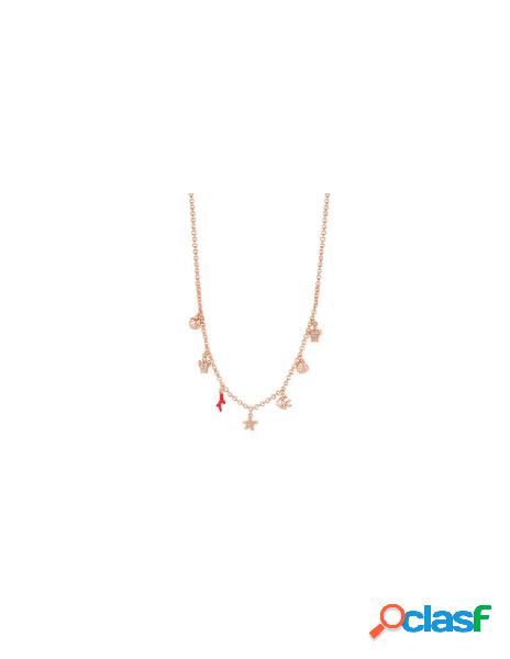 Collana ROSATO STORIE in argento - RZIB02 Into the blue