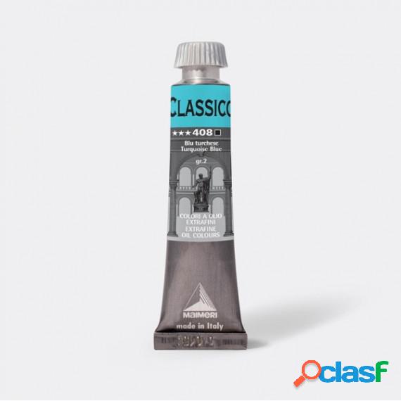 Colore a olio - extrafine - 20 ml - blu turchese - Maimeri