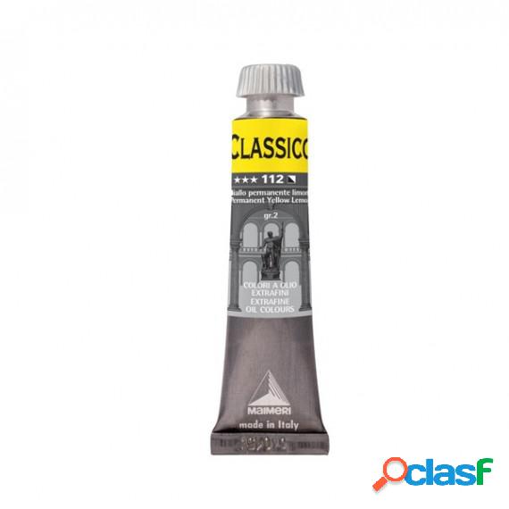 Colore a olio - extrafine - 20 ml - giallo permanente limone