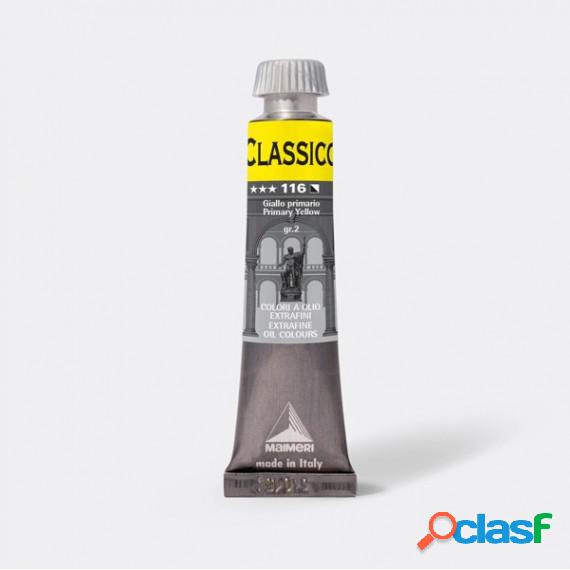 Colore a olio - extrafine - 20 ml - giallo primario -