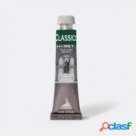 Colore a olio - extrafine - 20 ml - verde vescica - Maimeri