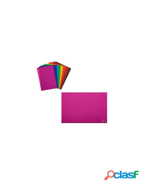 Confezione 24 fogli carta velina 21 gr colore fucsia (fuxia)