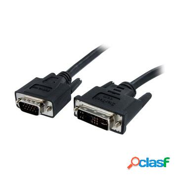 Convertitore dvi a vga 15pin 2m nero