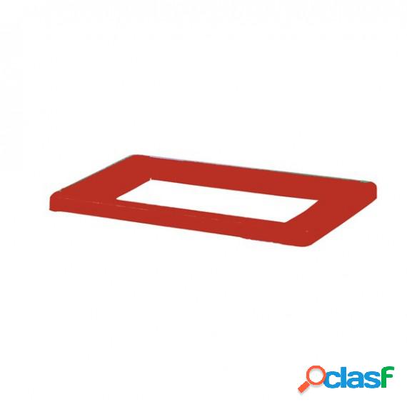 Coperchio per contenitore Bob Color - 20x2 cm - rosso -