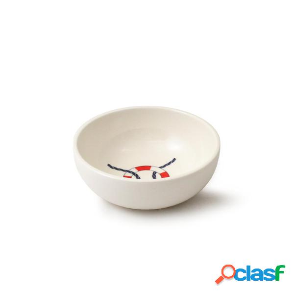 Coppetta in melamina decoro Salvagente diam. 10,8xh 3,5 cm,