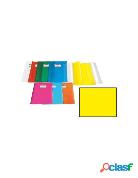 Coprimaxi silk giallo con etichetta