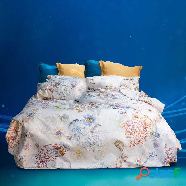 Copripiumino Ocean Izylinen double face a due piazze in