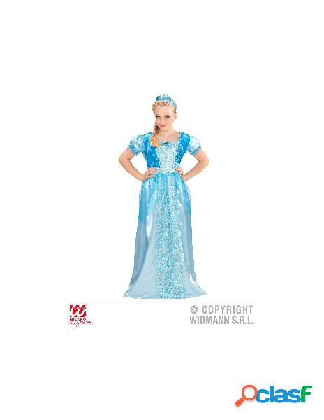 Cost.principessa delle nevi (vestito,tiara)