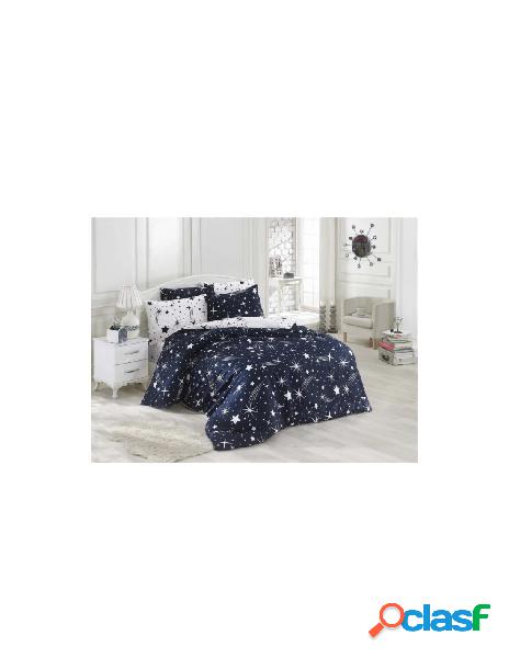 Cotton box - parure copripiumino 1piazza e mezza 200x200cm