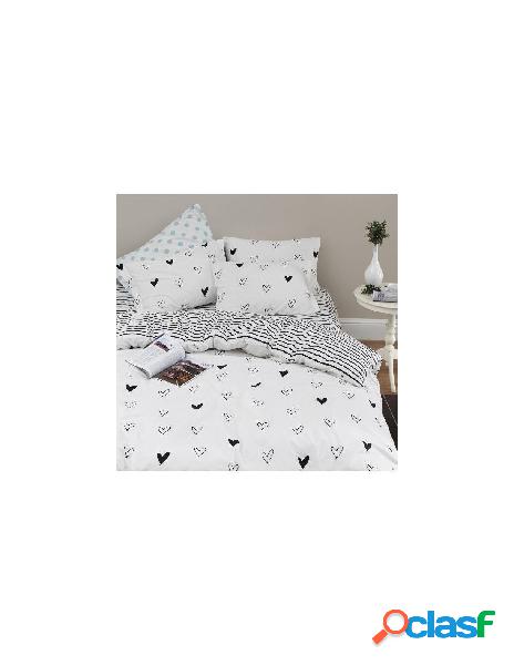 Cotton box - parure copripiumino "eveline " 100 % 200x220 cm