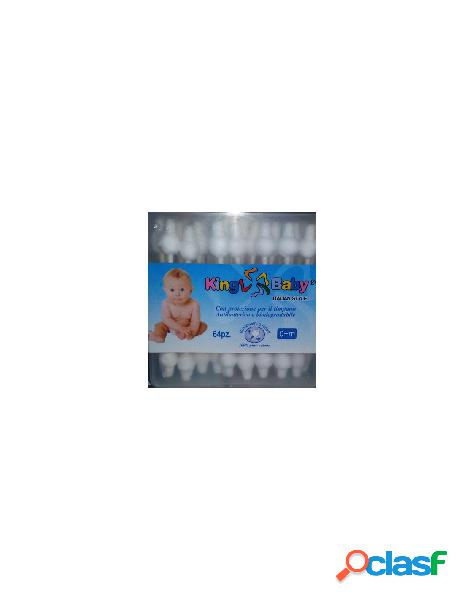Cotton-fioc sicurezza king baby 64pz